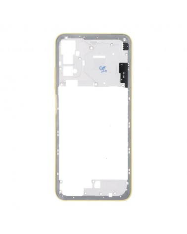 Central Frame for Xiaomi Poco M3 Pro 5G M2103K19PG M2103K19PI - Yellow