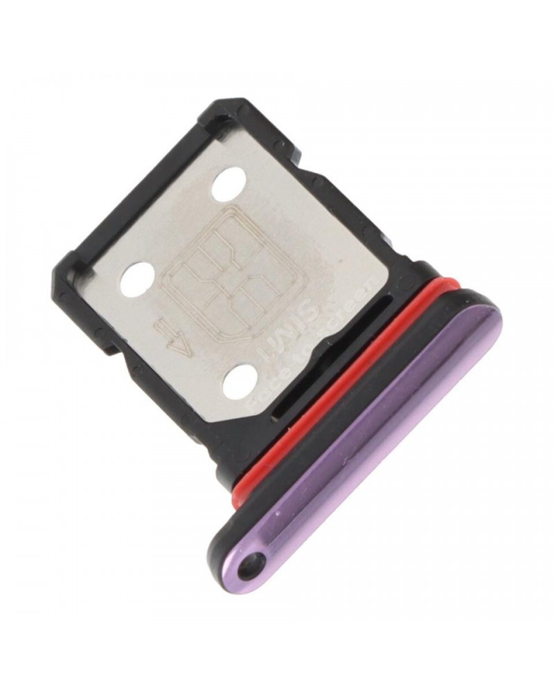 Sim Card Holder for Oppo Reno 10 Pro PHU110 CPH2521 - Lilac