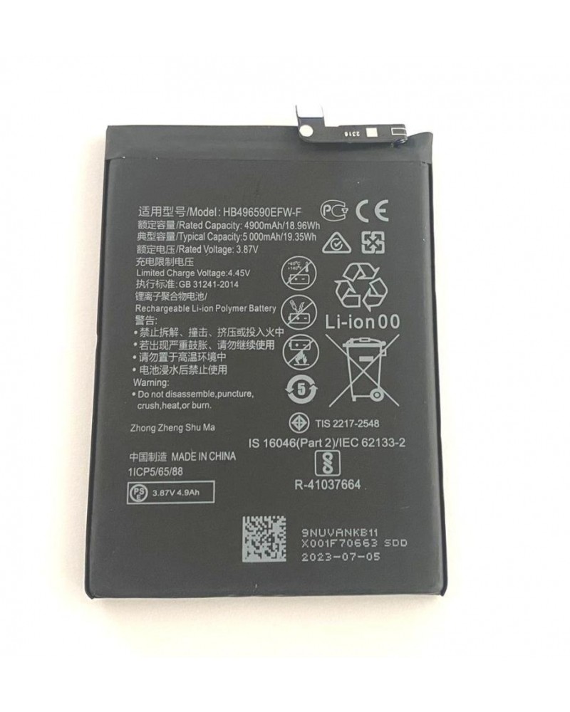 Batería HB496590EFW-F Para Honor X7 De 5000mAh