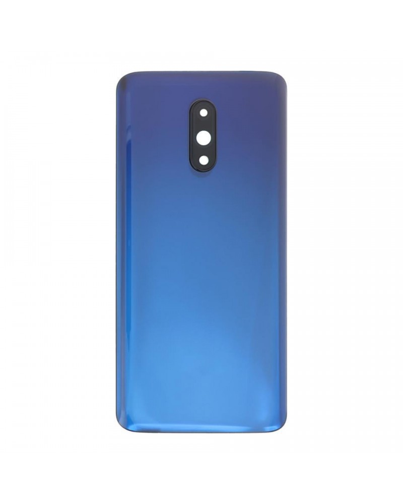 Tapa Trasera de Bateria y Lente de Camara para Oneplus 7 GM1901  GM1900  GM1905  GM1903 - Azul