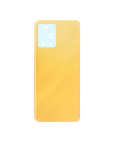 Tampa traseira da bateria para Realme 9 4G - Amarelo