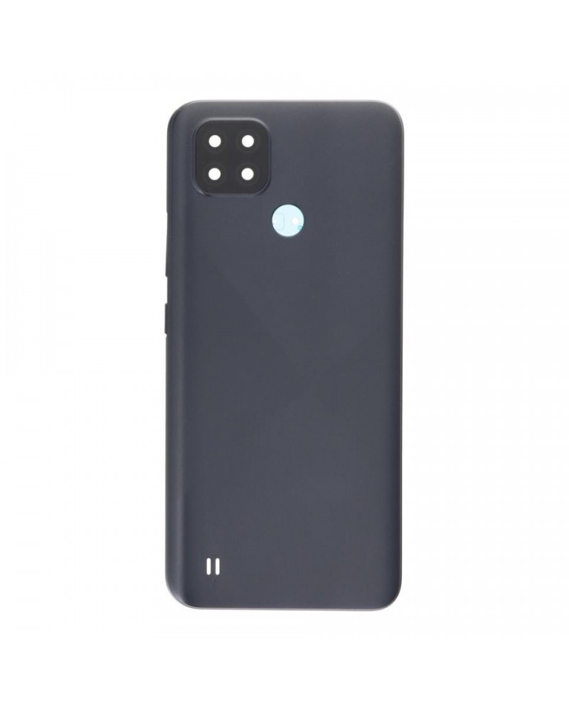 Rear Battery and Camera Lens Cover for Realme C21 RMX3201 - Black