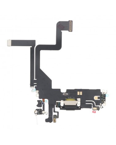 Flex Conector de Carga para Iphone 14 Pro - Negro OEM