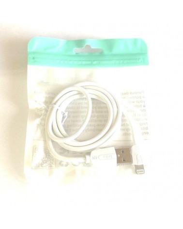 White Iphone USB Cable in Pouch