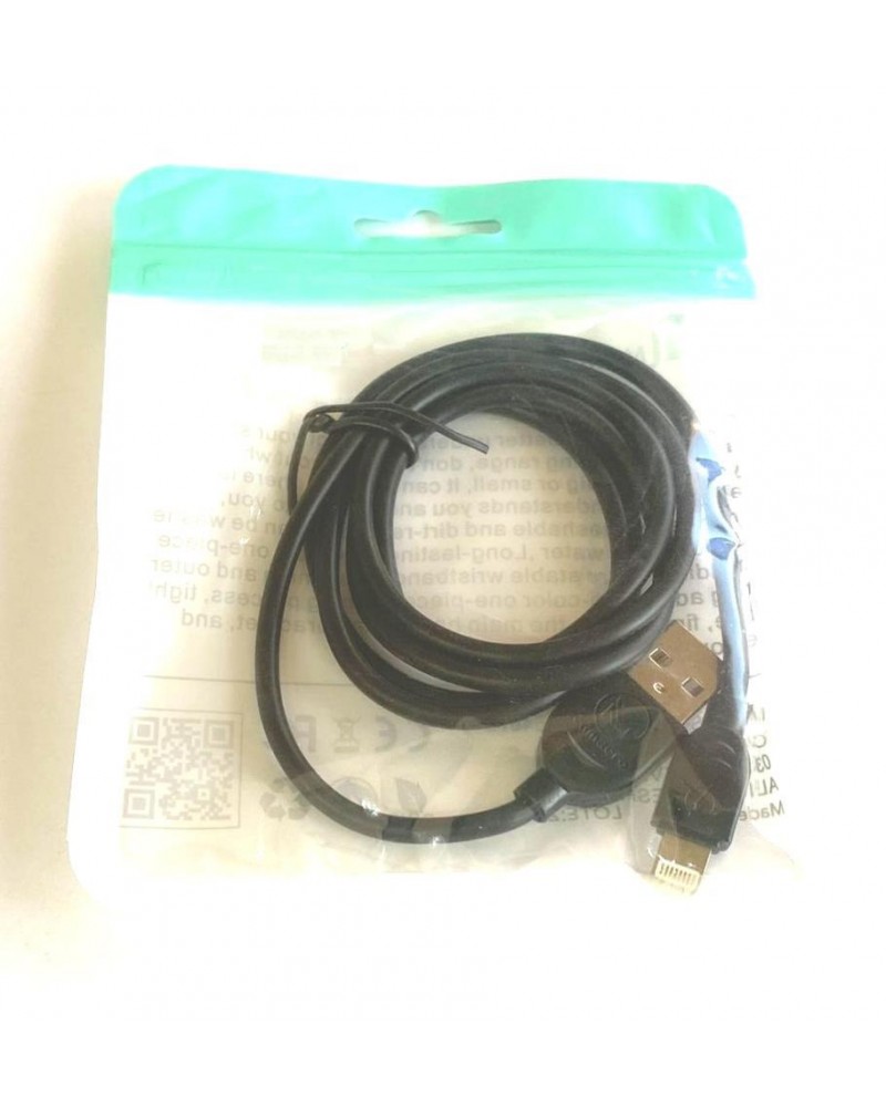 Black Iphone USB Cable in Pouch