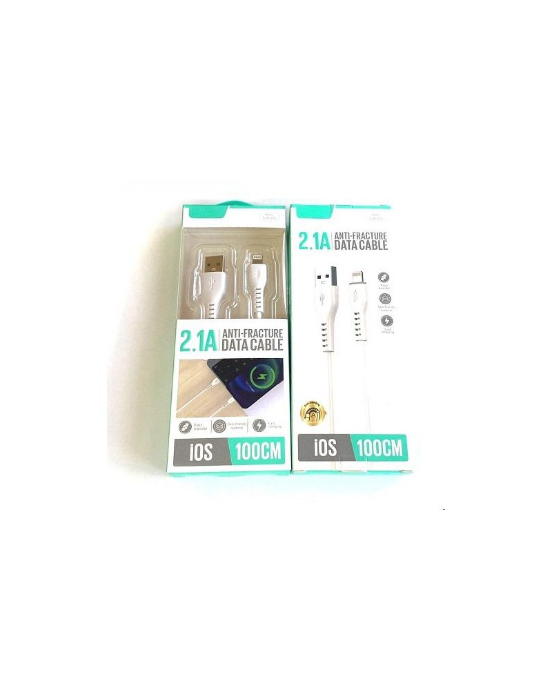 Cable USB Iphone Blanco en Caja