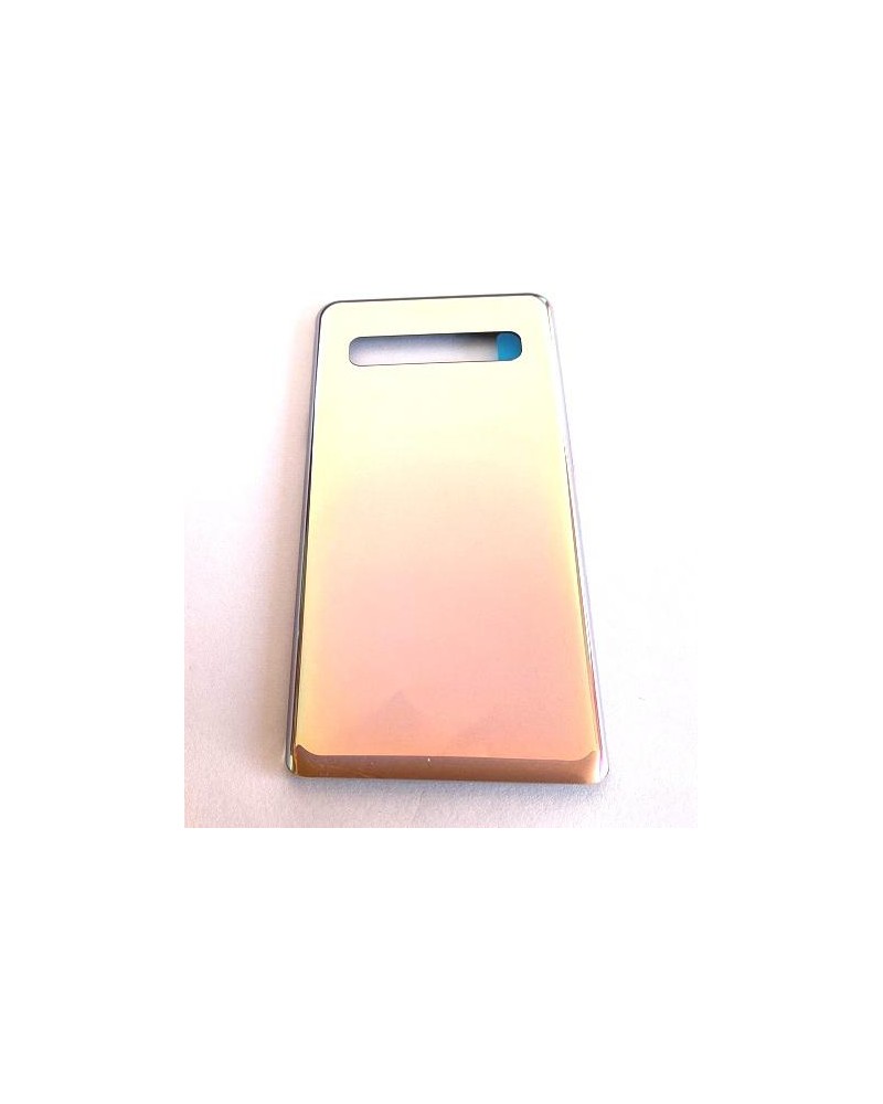 Back Cover for Samsung Galaxy S10 5G G977B - Silver