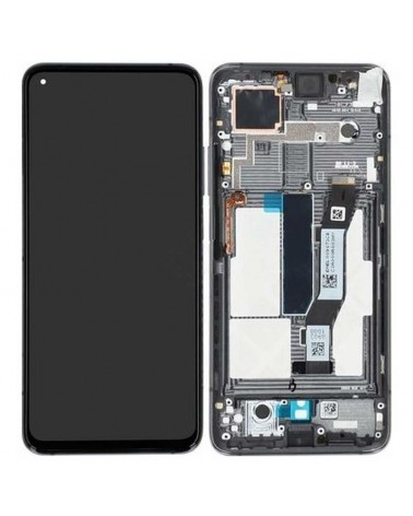 Pantalla LCD y Tactil con Marco Negro para Xiaomi Mi 10T   Mi 10T Pro 5600030J3S00   Service Pack  