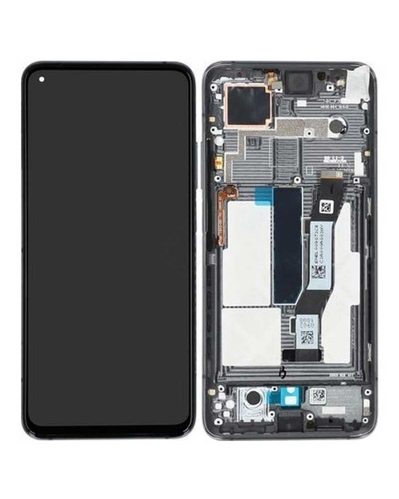 LCD e ecrã tátil com moldura preta para Xiaomi Mi 10T Mi 10T Pro 5600030J3S00 Service Pack