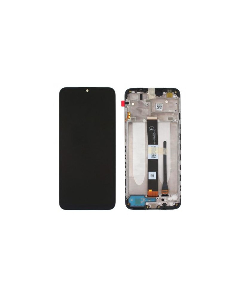 Pantalla LCD y Tactil con Marco para Xiaomi Redmi 9A Redmi 9C  Redmi 9AT   Redmi 10A   Service Pack   5600070C3L00
