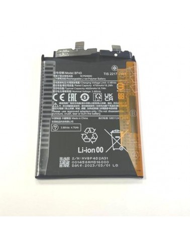 4820mAh BP4D Battery for Xiaomi Mi 13 Pro