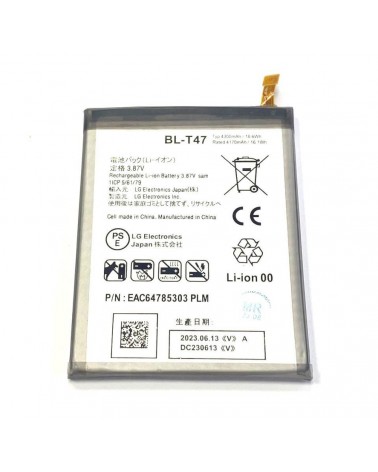 BL-T47 for LG Velvet 5G LM-G900 4300mAh Battery