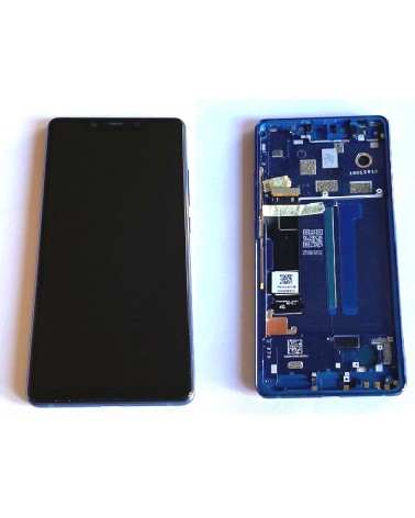 Pantalla LCD y Tactil con Marco Azul para Xiaomi Mi 8 Se Mi 8SE