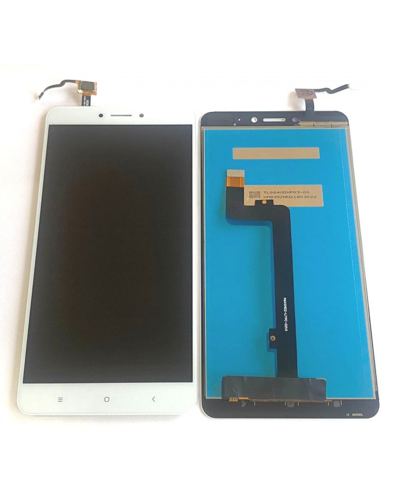 Ecrã LCD + Ecrã tátil para Xiaomi Mi Max 2 - Branco MDE40, MDI40