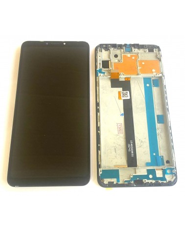 LCD e ecrã tátil com moldura para Xiaomi Mi Max 3 - Preto M1804E4A