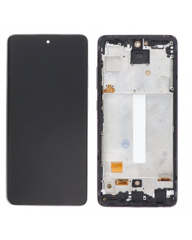 LCD and Touch screen with Black Frame for Samsung Galaxy A52s 5G A528 A528B