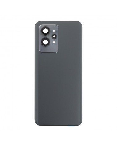 Tapa Trasera de Bateria y Lente de Camara para Realme GT2 Pro RMX3301  RMX3300 - Negra