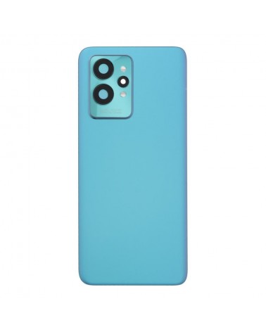 Tapa Trasera de Bateria y Lente de Camara para Realme GT2 Pro RMX3301  RMX3300 - Azul