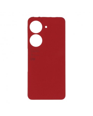 Tampa traseira da bateria para Asus Zenfone 9 AI2202 - Vermelho