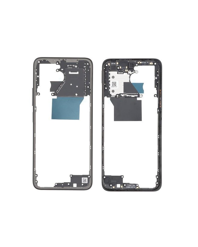 Central Frame for Xiaomi Redmi 12 23053RN02L 23053RN02Y - Black