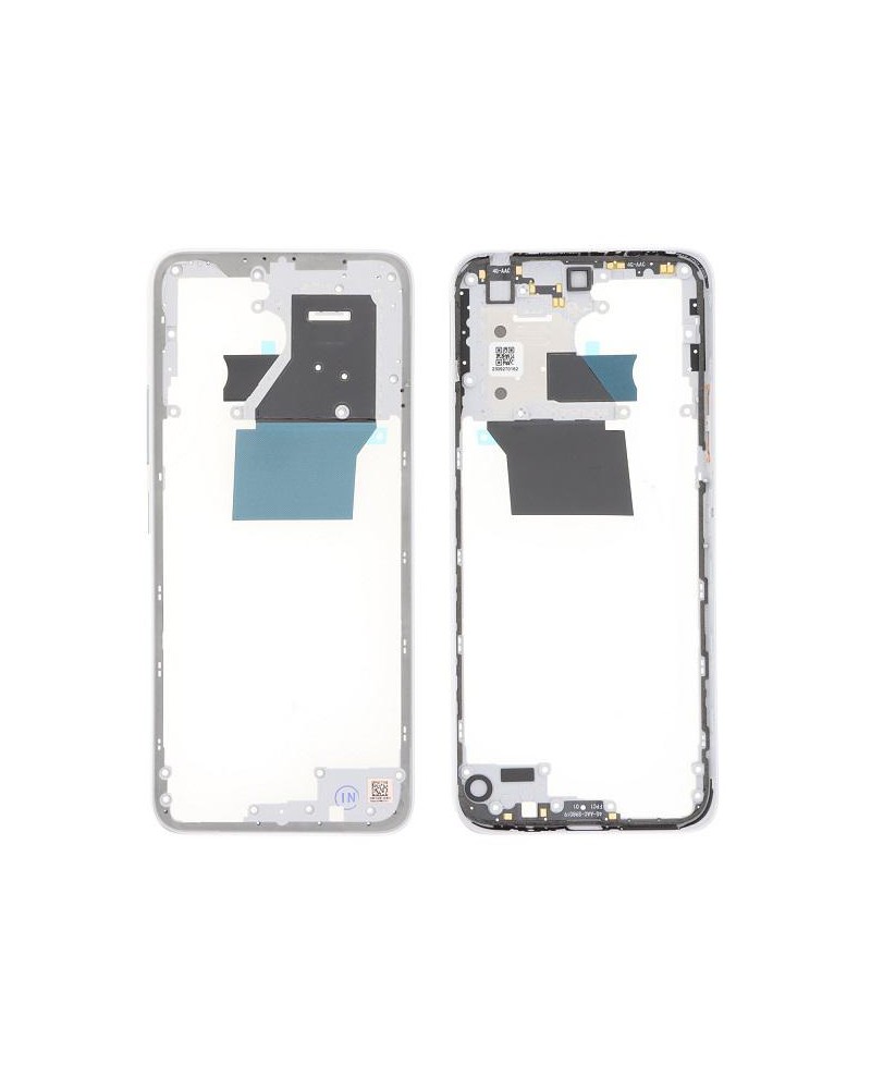 Central Frame for Xiaomi Redmi 12 23053RN02L 23053RN02Y - Silver