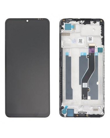 LCD and Touch screen with frame for ZTE Blade A72 4G