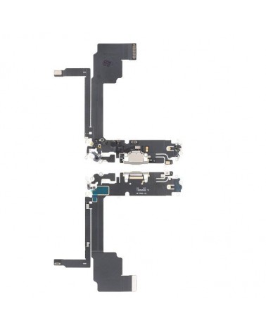 Conector de carregamento Flex tipo C para Iphone 15 Pro Max - Titânio natural