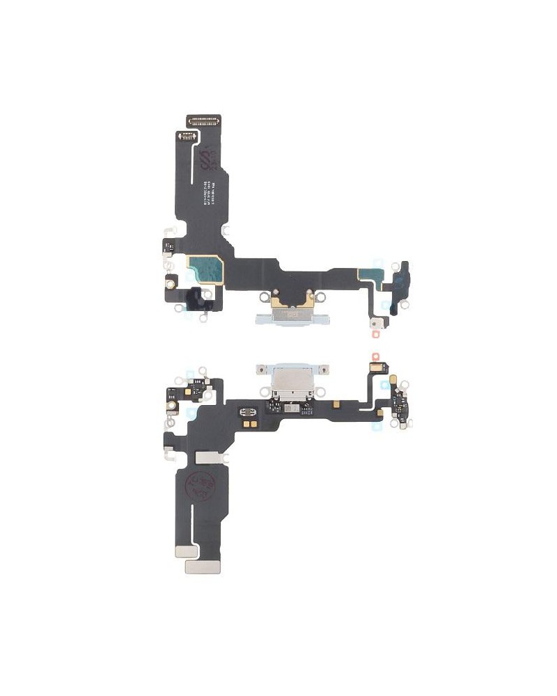 Flex Conector de Carga tipo C para Iphone 15 - Blanco