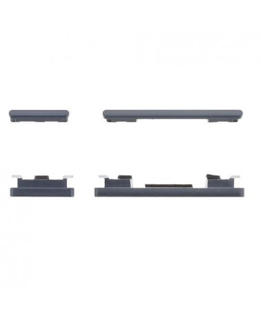 Power and Volume Button Set for Xiaomi Mi Note 10 Lite M2002F4LG - Black