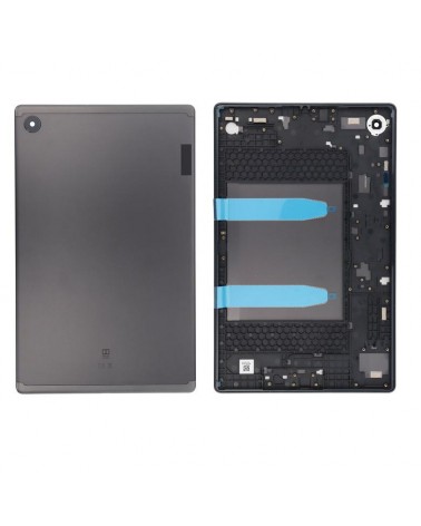 Back Cover and Camera Lens for Lenovo Tab M10 Plus X606 TB-X606 - Black