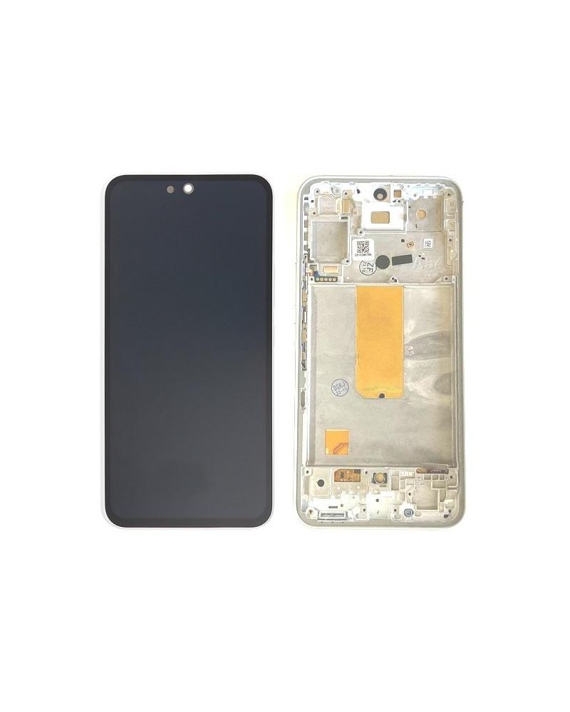 Pantalla LCD y Tactil con Marco Blanco para Samsung Galaxy A54 5G A546 A546B   Calidad TFT  