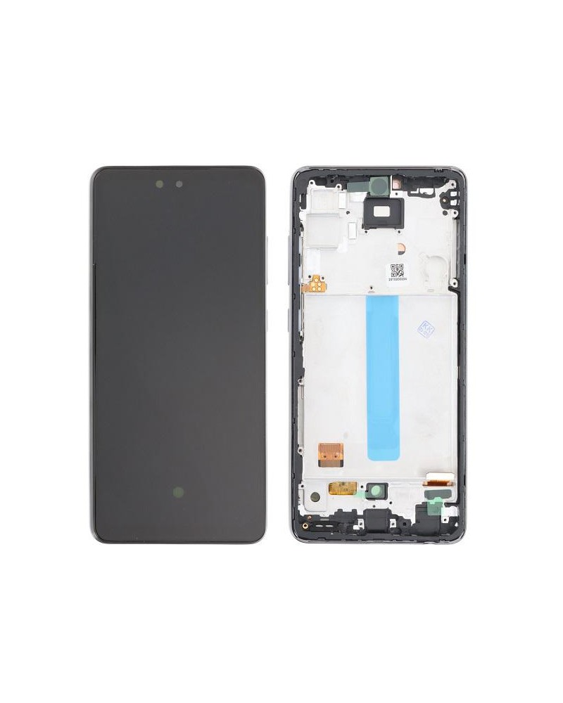 LCD e Ecrã Táctil com Moldura Preta para Samsung Galaxy A52s 5G A528 A528B Qualidade Oled