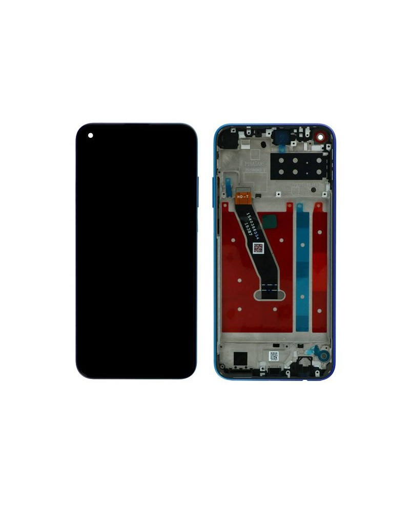 LCD e ecrã tátil com moldura Aurora para Huawei P40 Lite E Y7P 2020 HONOR PLAY 3 Enjoy 10 - ART-L28 ART-L29