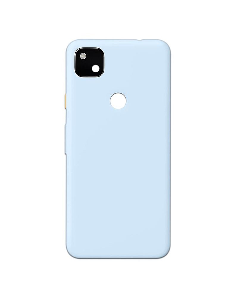 Tapa Trasera de Bateria y Lente de Camara para Google Pixel 4A 4G - Azul