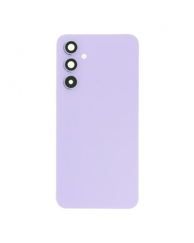 Rear Battery Cover and Camera Lens for Samsung Galaxy A54 5G A546 A546B - Lilac