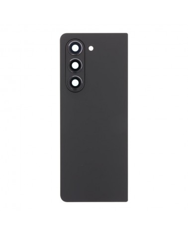 Battery and Camera Lens Back Cover for Samsung Galaxy Z Fold 5 F946 F946B - Black
