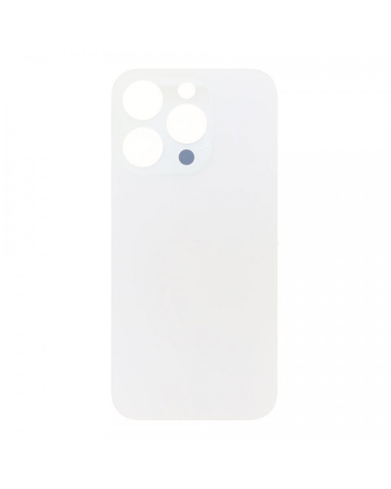 Capa traseira da bateria para Iphone 15 Pro - Branco titânio