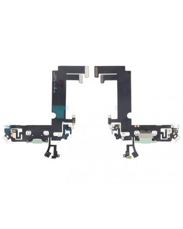 Conector de carregamento flexível para Iphone 12 Mini compatível - Verde