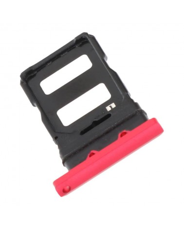 Dual Sim Card Holder for Asus Rog Phone 6 - Red