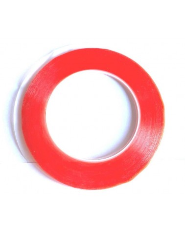 Double Sided Tape Red 3mm