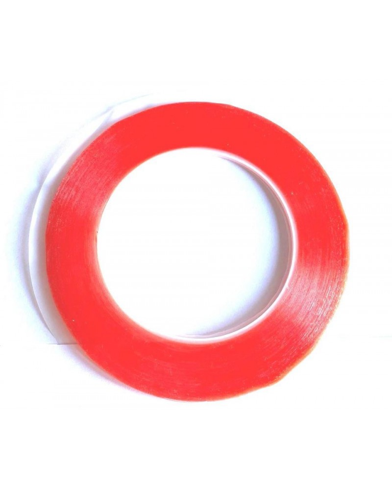 Double Sided Tape Red 3mm