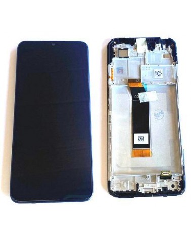 Pantalla LCD y Tactil con Marco para Xiaomi Poco M4 5G   Xiaomi Poco M5 4G   Service Pack   560005L19P00