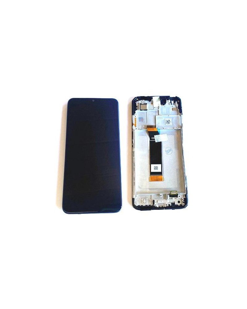 Pantalla LCD y Tactil con Marco para Xiaomi Poco M4 5G   Xiaomi Poco M5 4G   Service Pack   560005L19P00