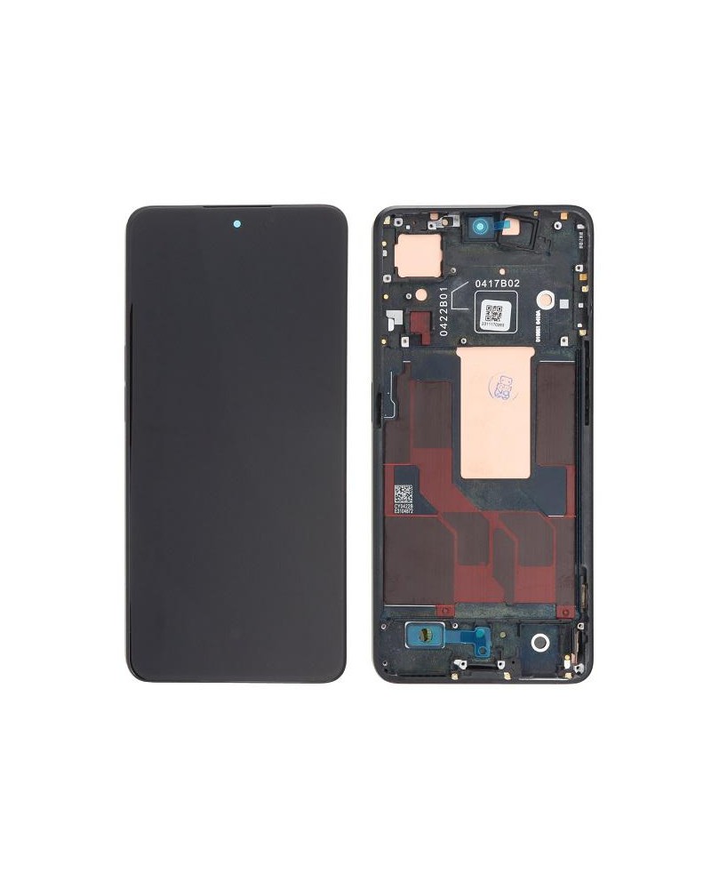 LCD and Touch Screen with Black Frame for Oppo Reno 8 Pro CPH2357