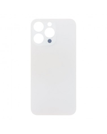 Capa traseira da bateria para Iphone 15 Pro Max - Branco titânio