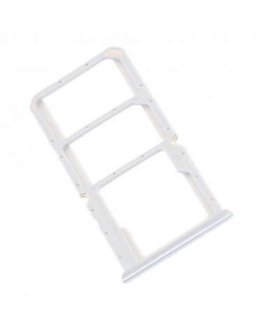 Soporte Tarjeta Sim para Oppo Reno 6 Lite CPH2365 - Plata