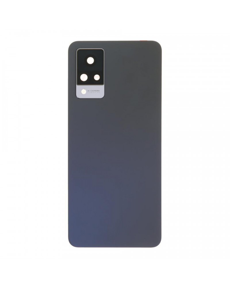 Rear Battery Cover and Camera Lens for Vivo V21 5G V2050 - Dark Blue