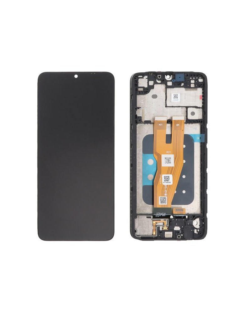 LCD de substituição e ecrã tátil com moldura para Samsung Galaxy A05 A055 A055F - Compatível