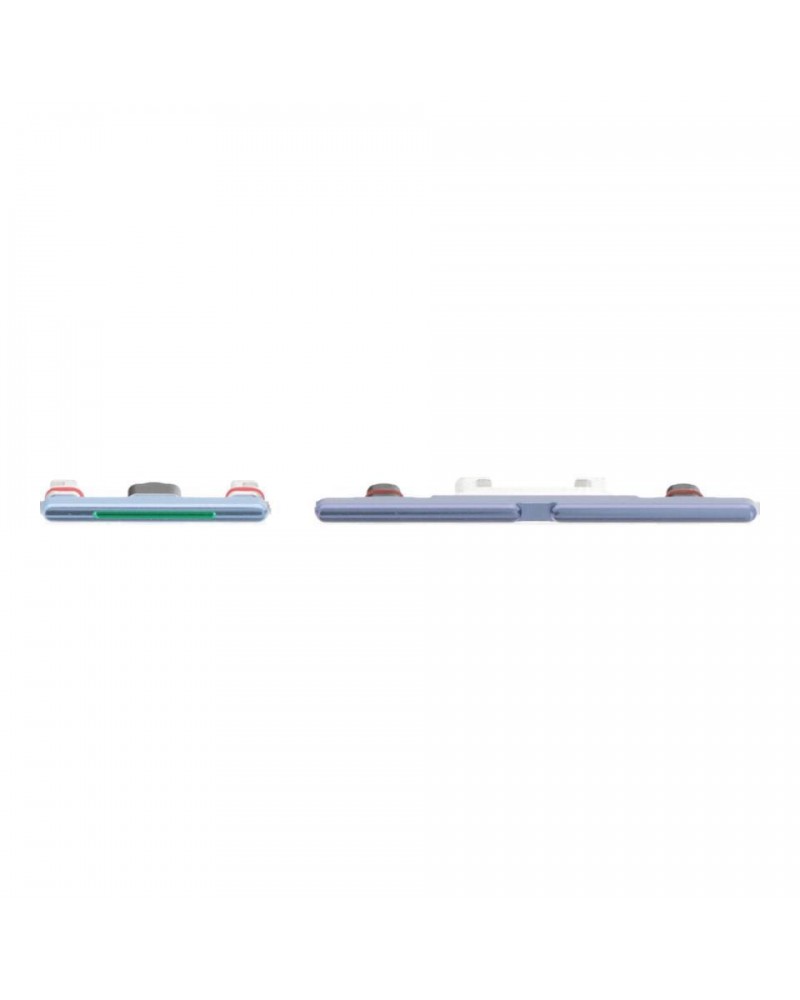 Volume and Power Button Set for Oppo Reno 6 Pro 5G CPH2247 - Blue