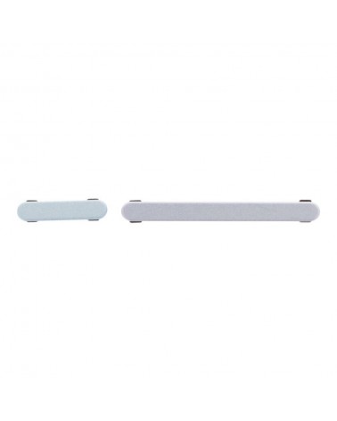 Volume and Power Button Set for Samsung Galaxy Tab S7 FE T730 T733 T736 - Silver